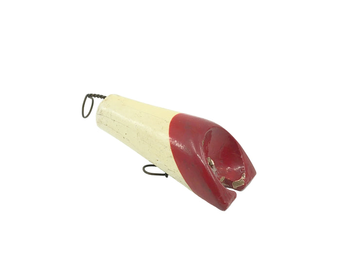 Wise Sportsman Supply Jim Dandy Wobbler, Red Head/White Color