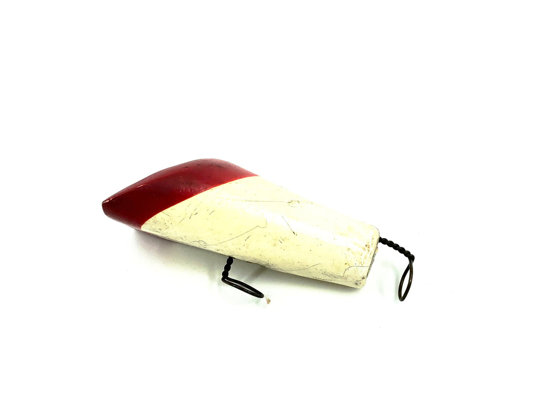 Wise Sportsman Supply Jim Dandy Wobbler, Red Head/White Color