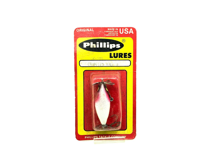 Gaines/Phillips Crippled Killer CK-300, #3 White/Red Head Color on Card