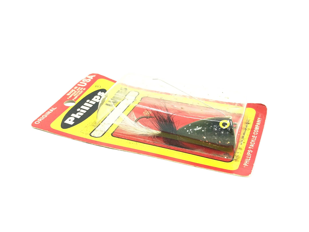 Phillips Spin Popper WSP, #017 Green Flitter Color on Card