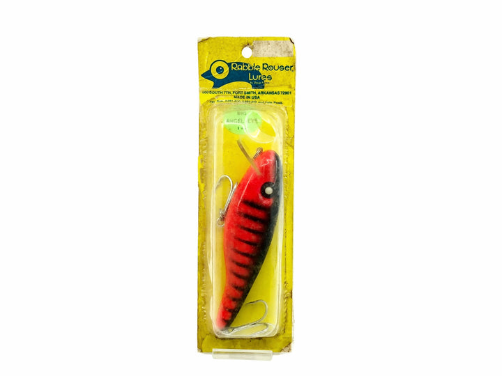 Rabble Rouser Big Angel Eye 1oz, Red/Black Ribs Color on Card