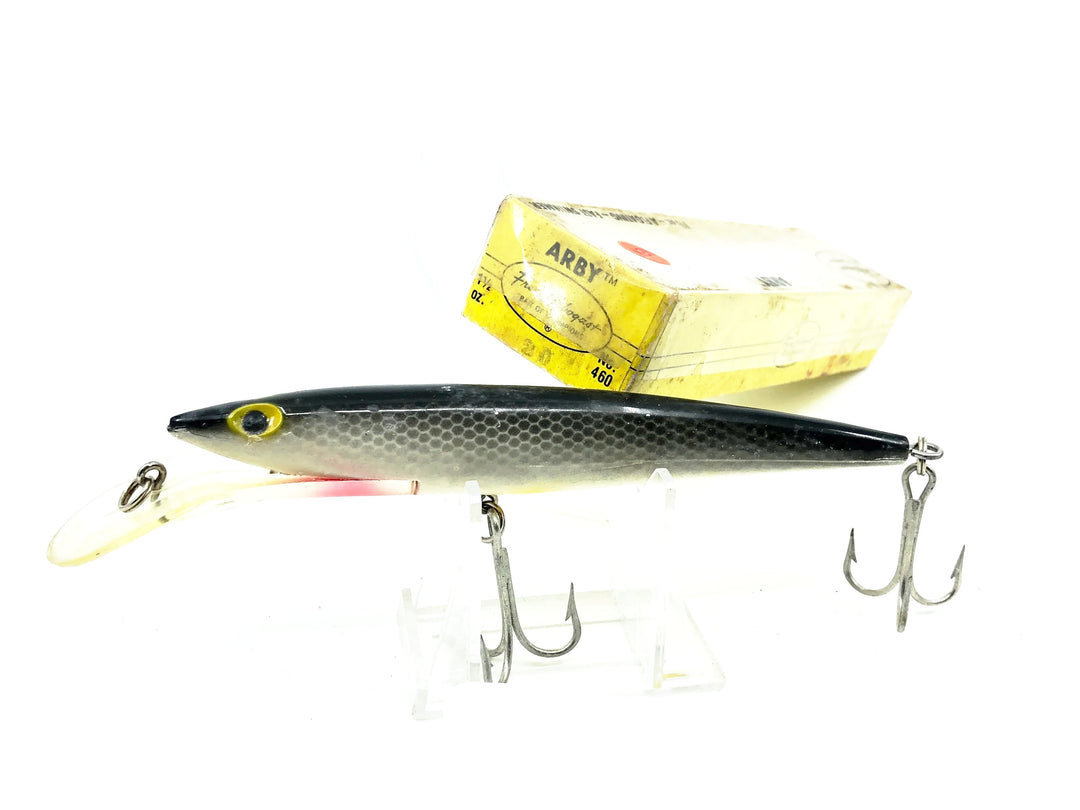 Fred Arbogast Arby 460, #20 Black Scale Color w/Box