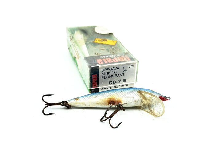 Rapala Count Down Minnow CD7-B Blue Color w/Box