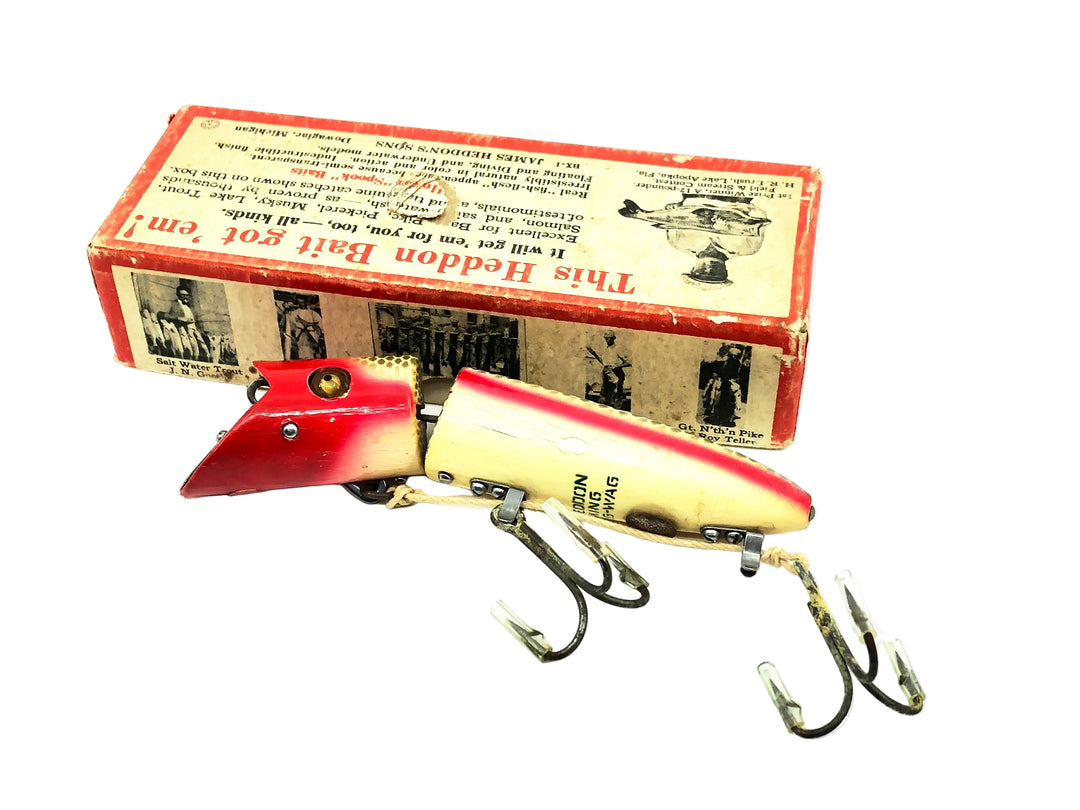 Heddon King Zig Wag 8359PAS, Allen Stripey Color w/Box & Paperwork - Very Good Condition!
