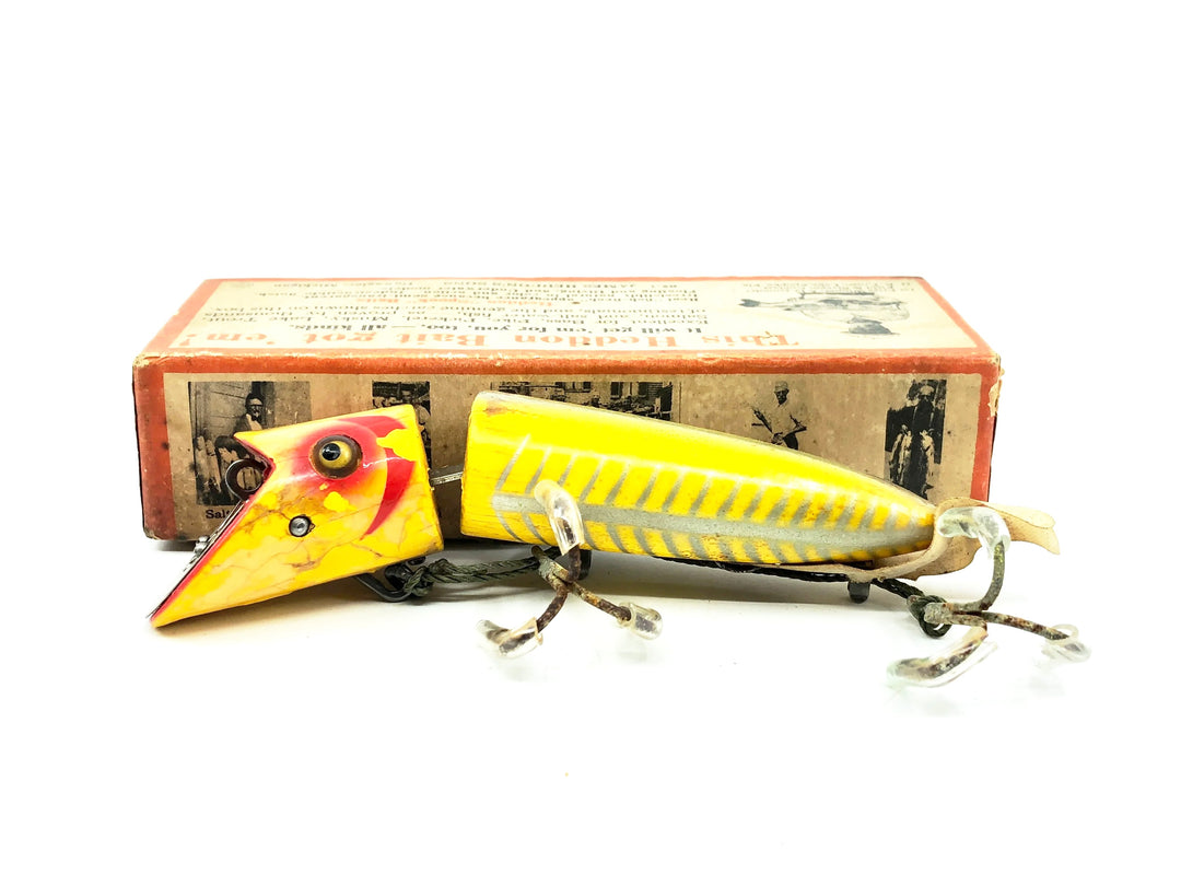 Heddon King Zig Wag 8359XRY, Yellow Shore Minnow Color w/Box