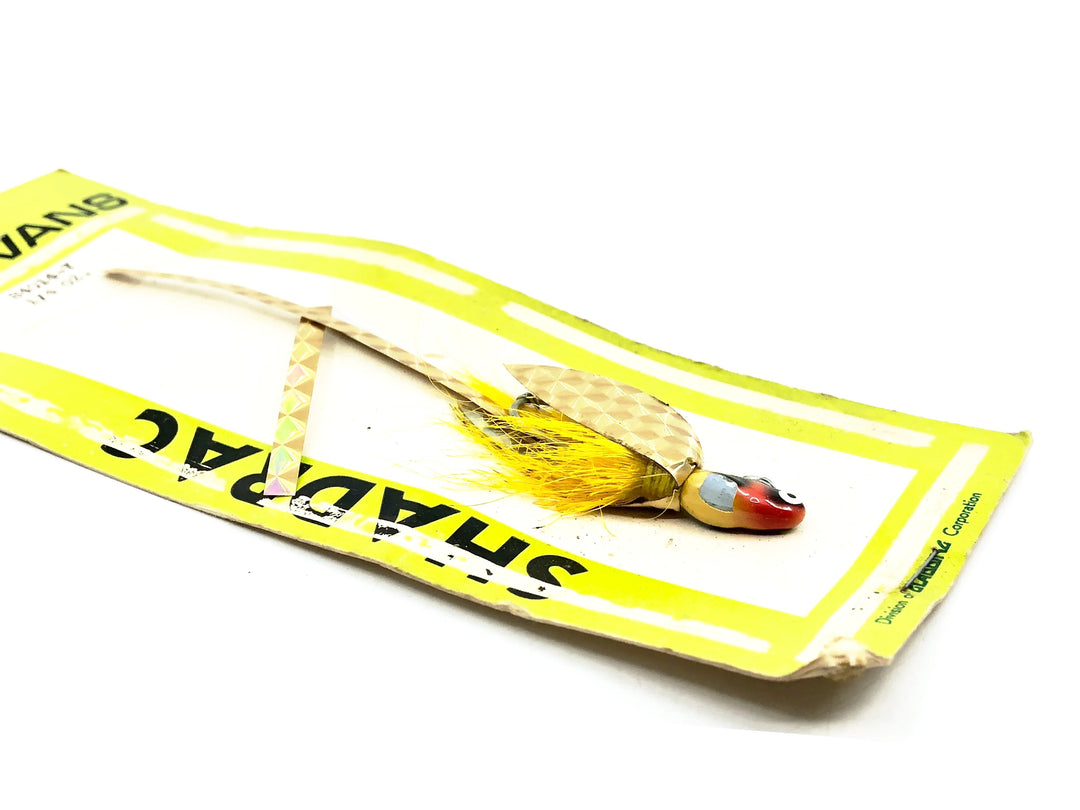 Glen Evans Co. Shadrac 1/4oz, Yellow/Black Rib Color on Card