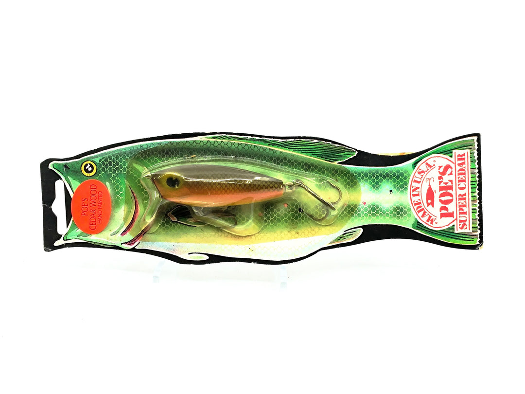 Poe's Nervous Miracle #100, Silver Scale Shad Color on Card