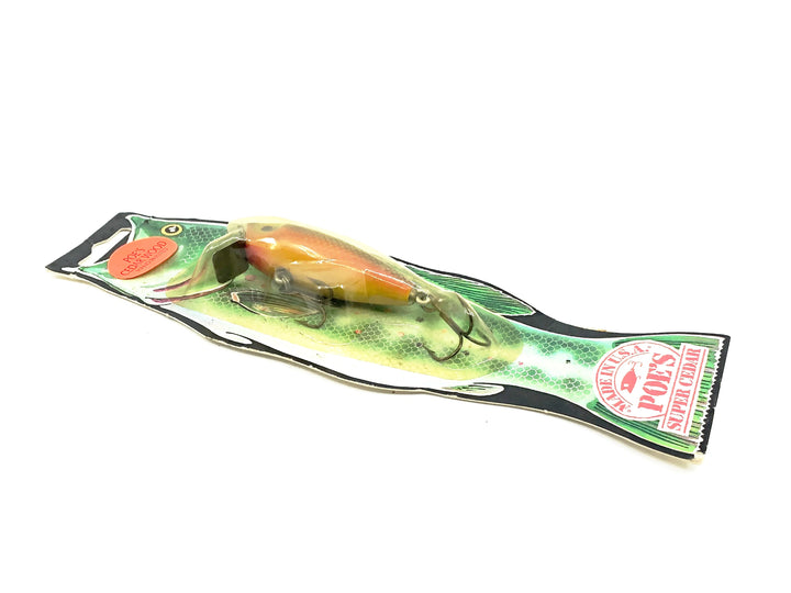 Poe's Nervous Miracle #100, Silver Scale Shad Color on Card