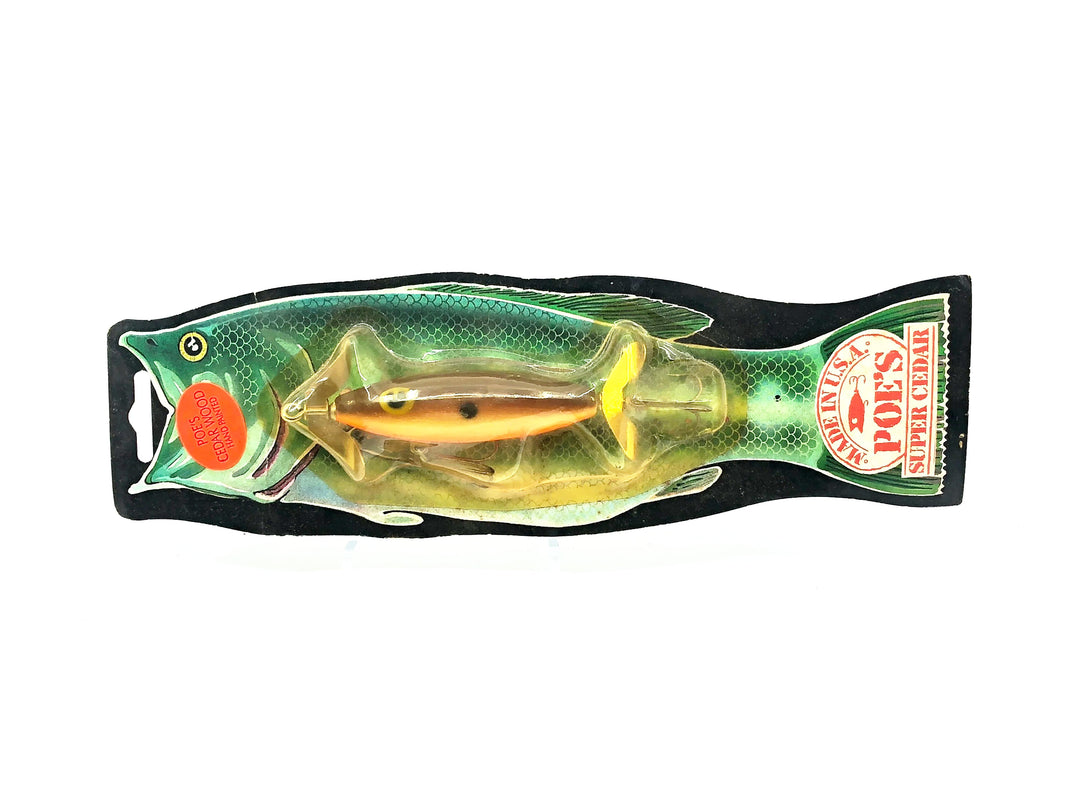 Poe's Ace in the Hole #600, #42 Brown/Orange Belly Color on Card