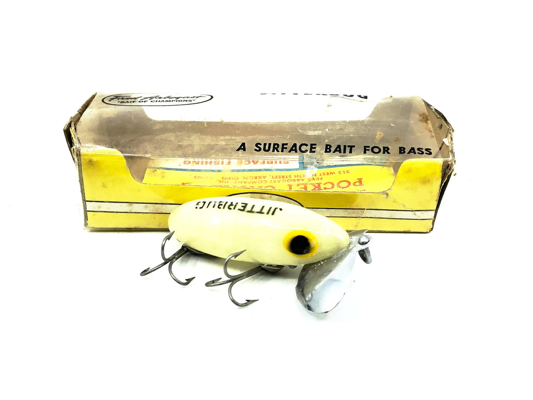 Arbogast Jitterbug #600 3/8oz, Luminous Color with Box, Pressed-Eyed Model