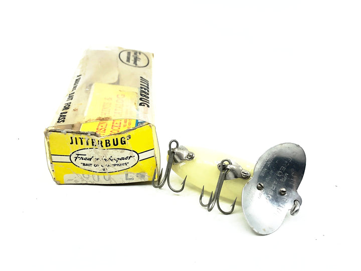 Arbogast Jitterbug #600 3/8oz, Luminous Color with Box, Pressed-Eyed Model