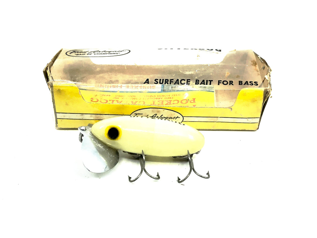 Arbogast Jitterbug #600 3/8oz, Luminous Color with Box, Pressed-Eyed Model