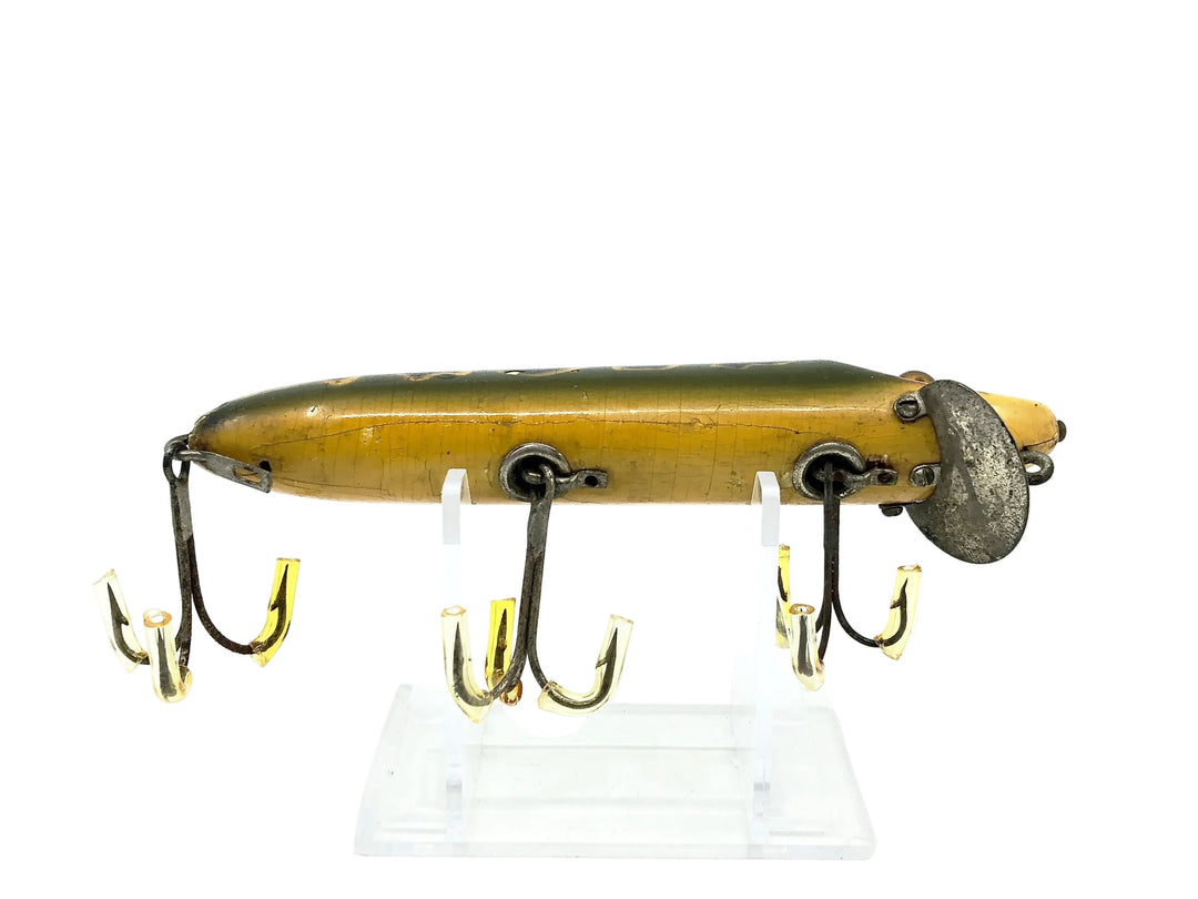 Heddon Vamp 7500, 9B/BF "Luny Frog" Frog Spot Color, L-Rig Hardware