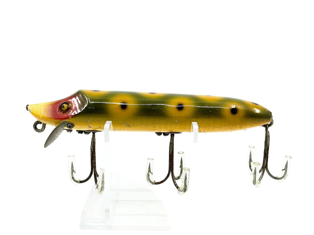 Heddon Vamp 7500, 9BF Frog Spots Color, L-Rig Hardware