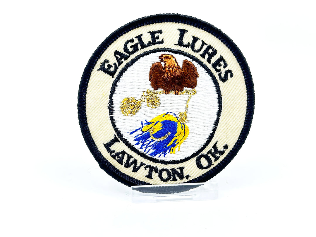 Eagle Lures Lawton, Oklahoma Vintage Fishing Patch