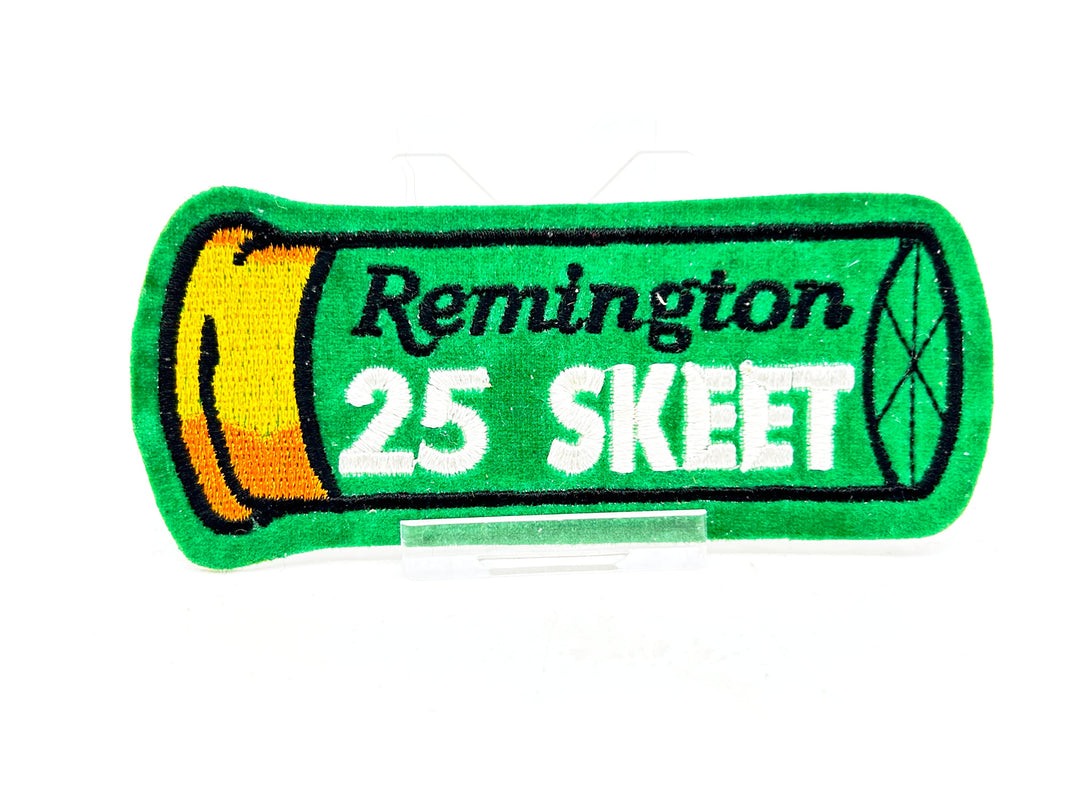 Remington 25 Skeet Shotgun Shell Vintage Patch