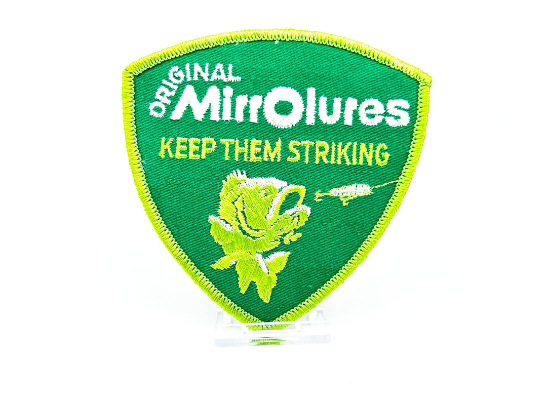 Original MirrOlures (L & S) Vintage Fishing Patch