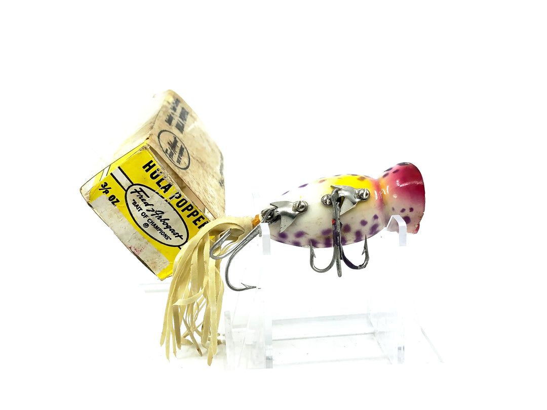 Arbogast Hula Popper 760 #13, Purple Coachdog Color w/Box - Tough Color