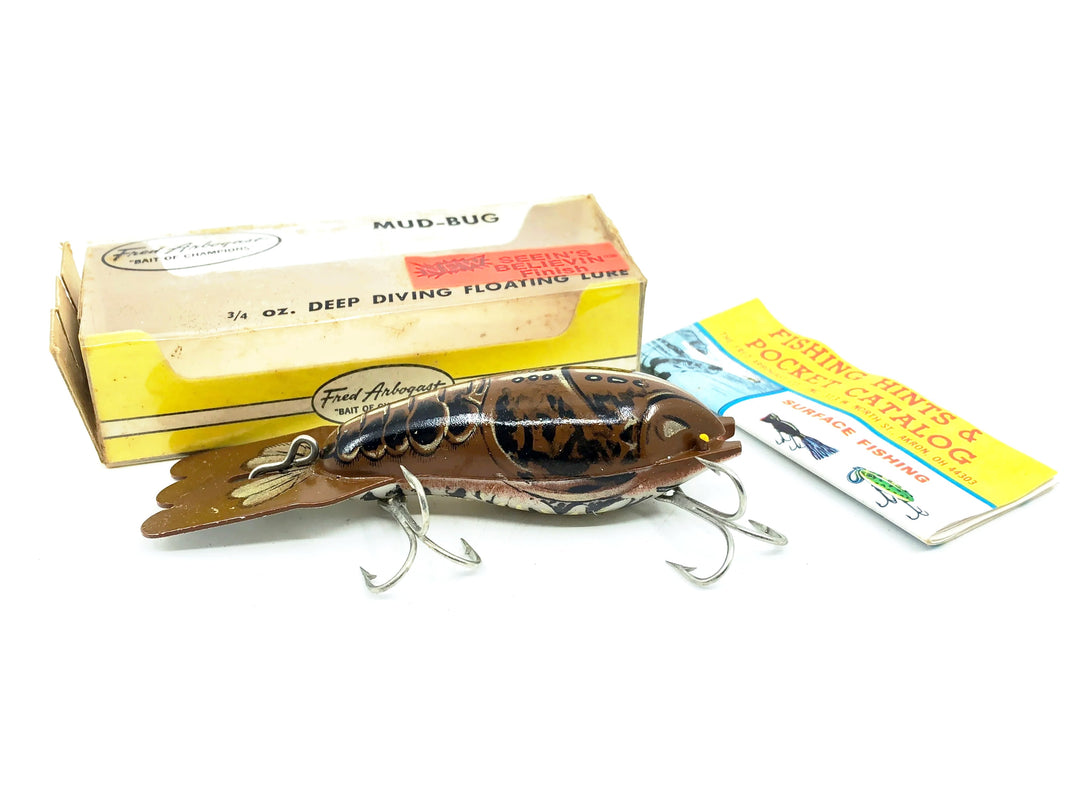 Arbogast Mud Bug Seein's Believin Series 24, #267 Winter Crayfish Color w/Box