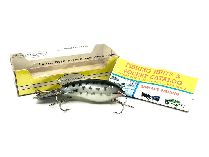 Arbogast Mud Bug Series 22, #10 Coachdog Color w/Box