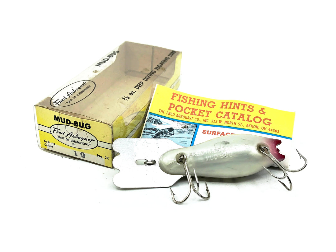 Arbogast Mud Bug Series 22, #10 Coachdog Color w/Box