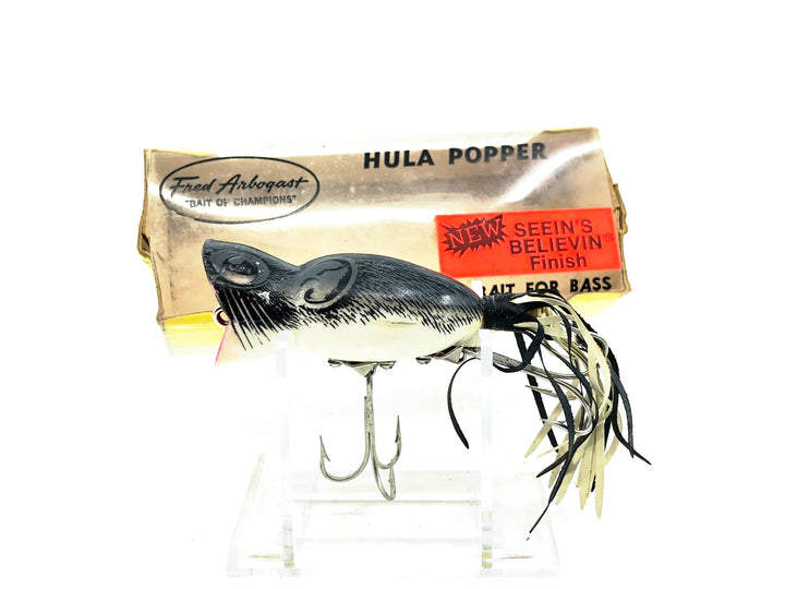 Arbogast Hula Popper 750, #147/247 Mouse Color w/Box