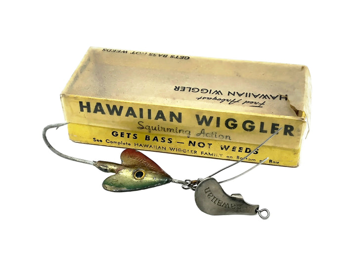 Arbogast Hawaiian Wiggler #2 Perch Color w/Box