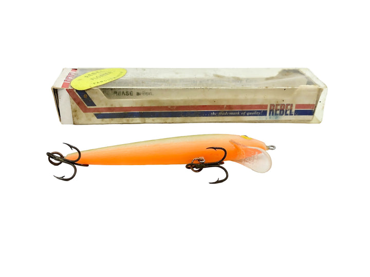 Rebel Floating Minnow F100, #10 Green Back Yellow Belly Color w/Box