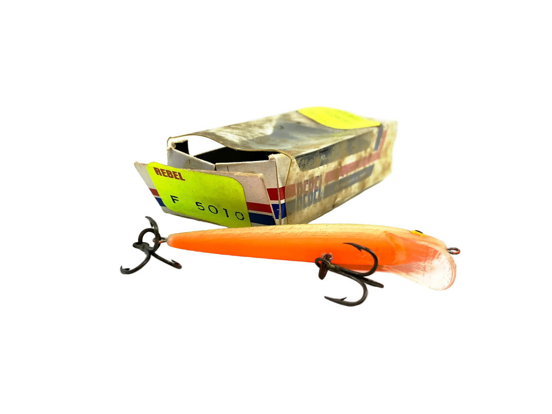 Rebel Floating Minnow F500, #10 Green Back Yellow Belly Color w/Box