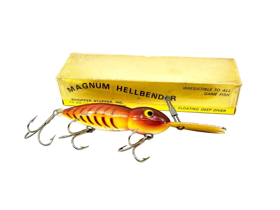 Hellbender Magnum Whopper Stopper #808, Brown Perch Color w/Box