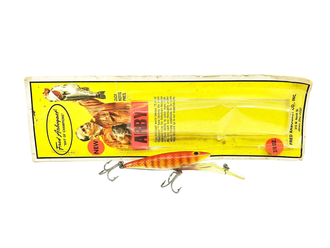 Fred Arbogast Arby 440, #61 Crayfish Color w/Card