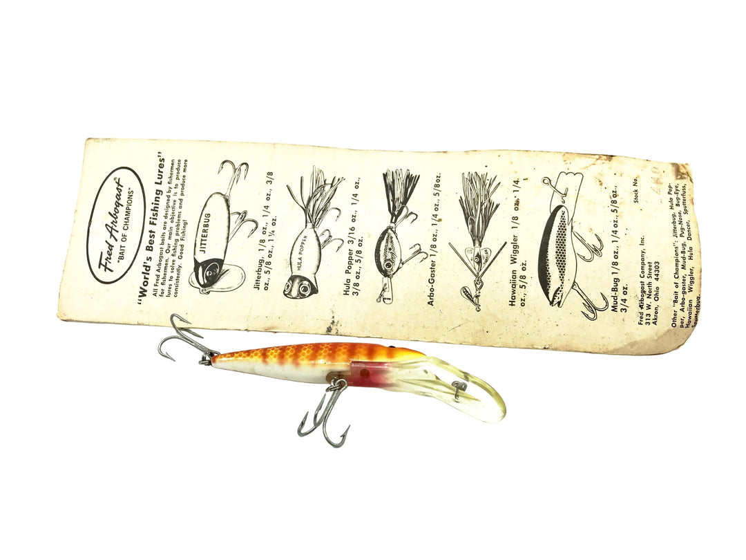 Fred Arbogast Arby 440, #61 Crayfish Color w/Card