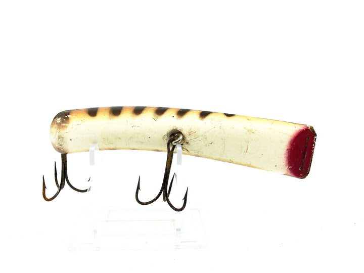 Lazy Ike Wooden Musky Ike KL-5 GBR Gold Brown Rib Color