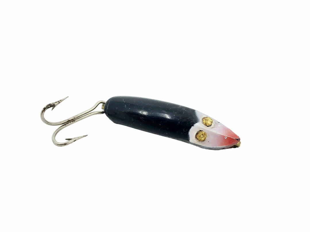 Paul Bunyan Flyrod Dodger, Black/White Ribs Color