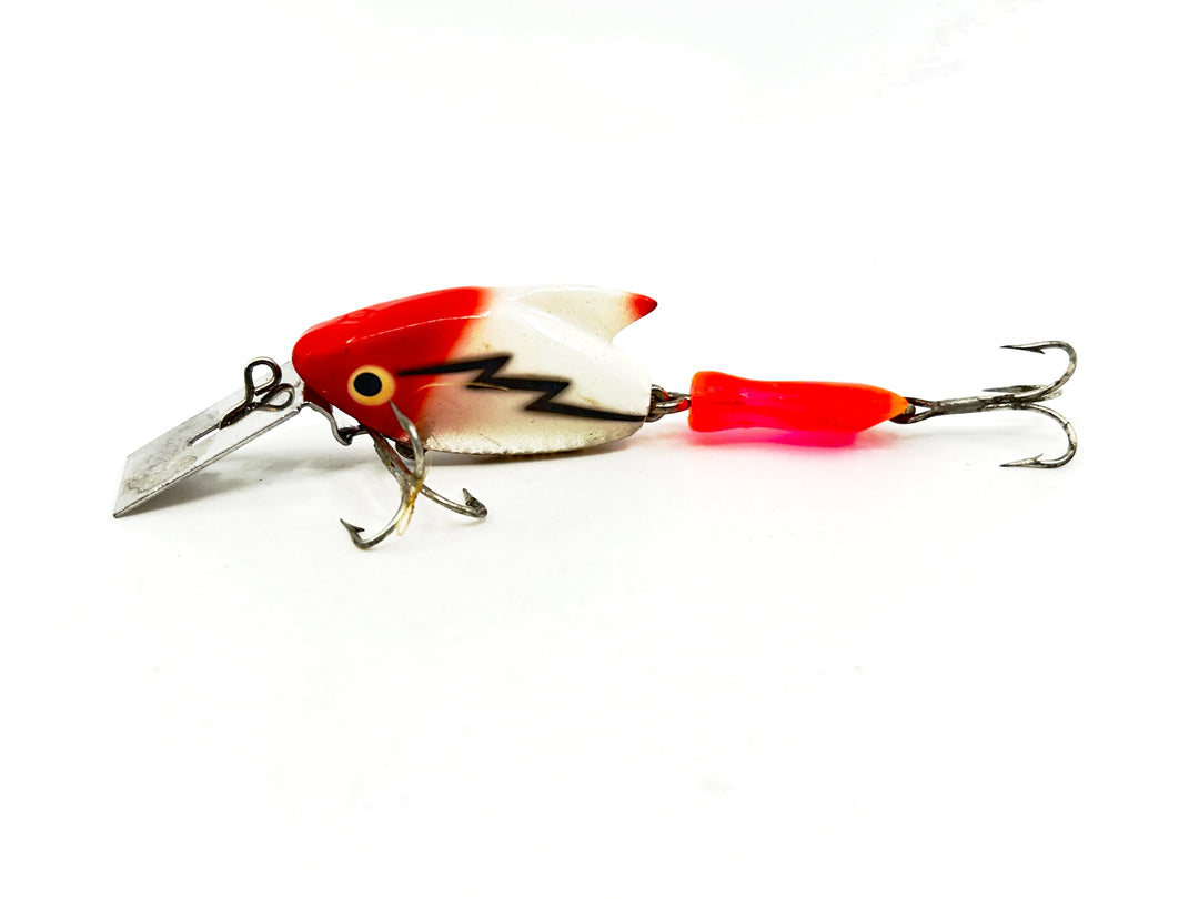 Heddon Firetail Sonic RH Red Head White Body Color