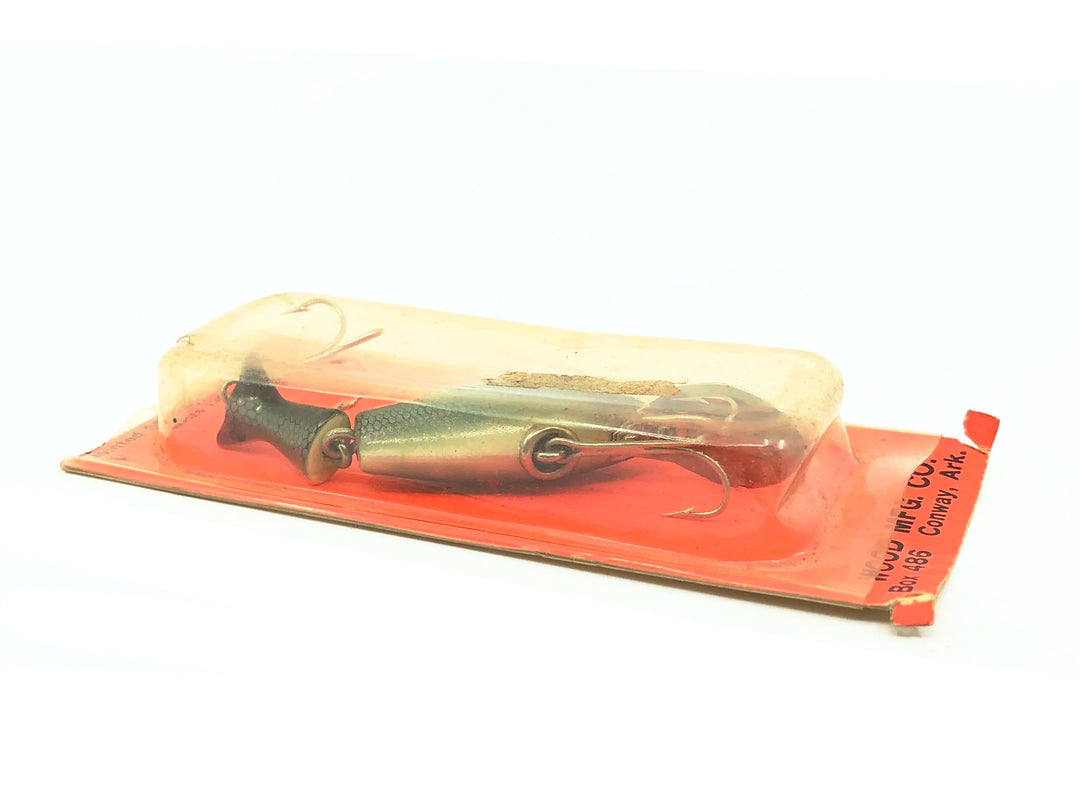 Wood's Jointed Spot Tail 1300, #22 Grass Pike Color on Card