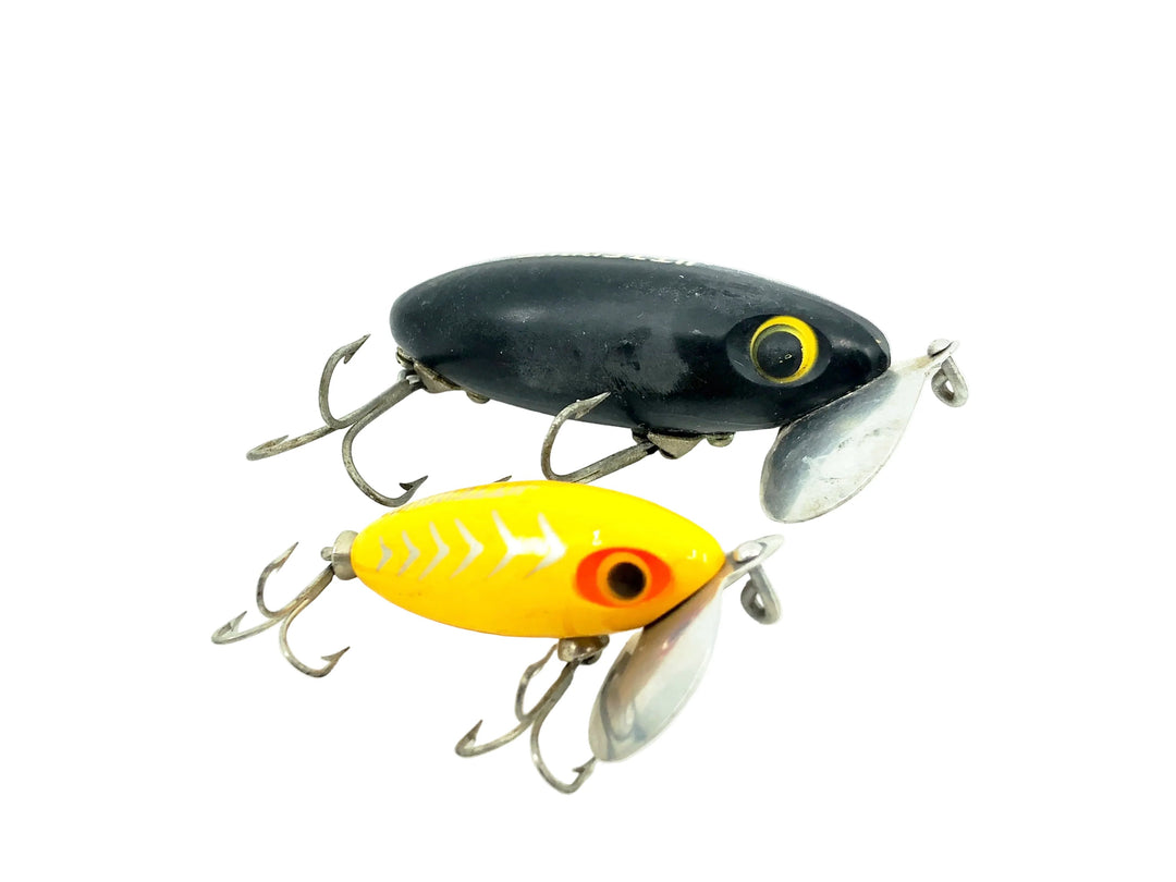 Vintage Arbogast Jitterbug Combo, 1/4oz & 5/8oz