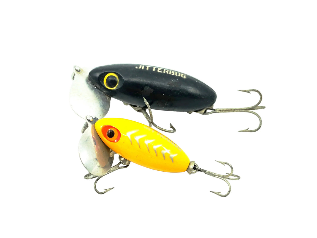 Vintage Arbogast Jitterbug Combo, 1/4oz & 5/8oz
