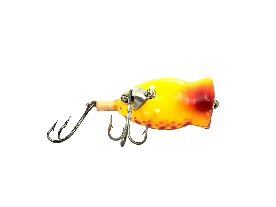 Arbogast Hula Popper 770, #12 Red Coachdog Color