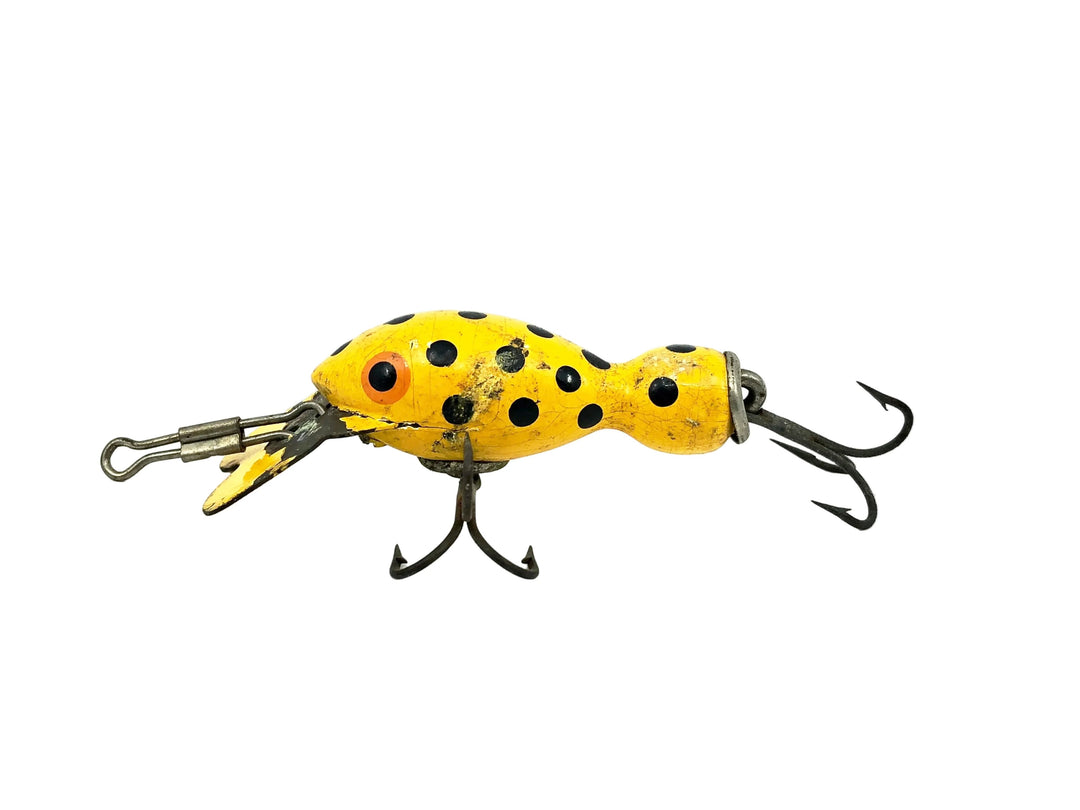Bomber Midget Bomberette, #39 Yellow/Black Dots Color