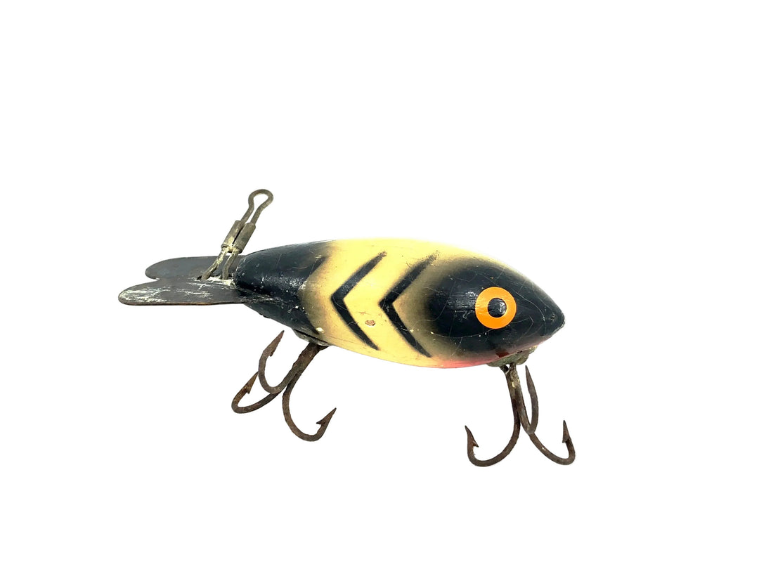 Wooden Bomber 300 Series, #06 White Black Ribs Color