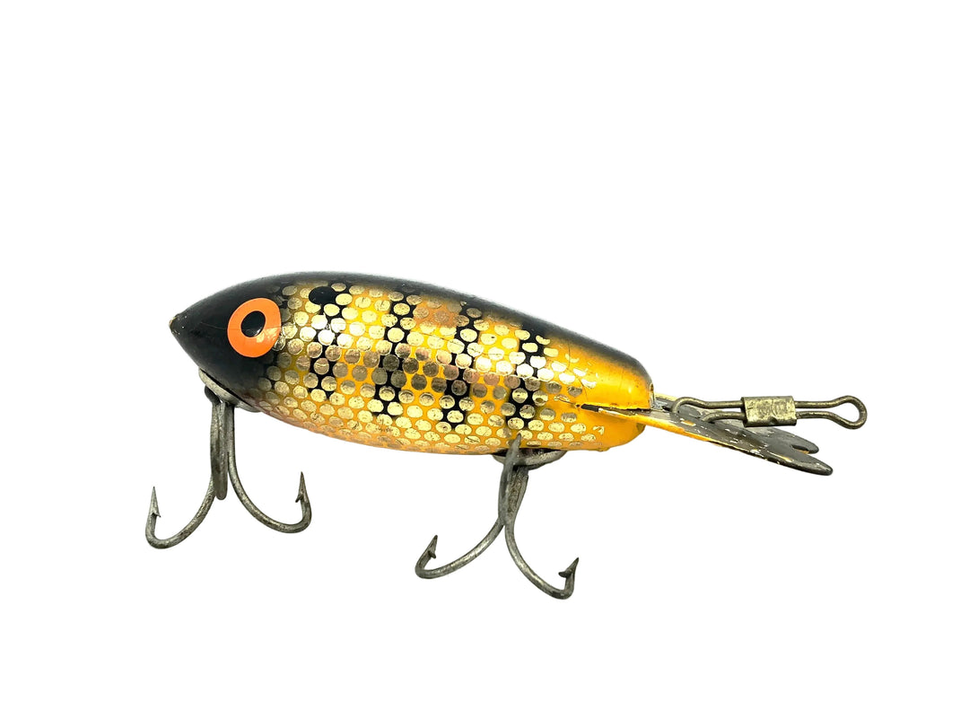 Wooden Bomber 400 Series, #81 Metascale Yellow Black Shad Color