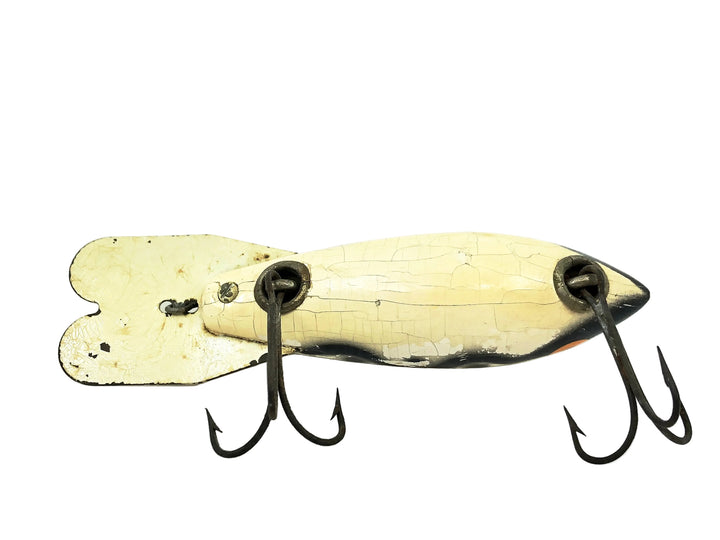 Wooden Bomber 600 Series, #08 White/Black Shadow Stripe Color