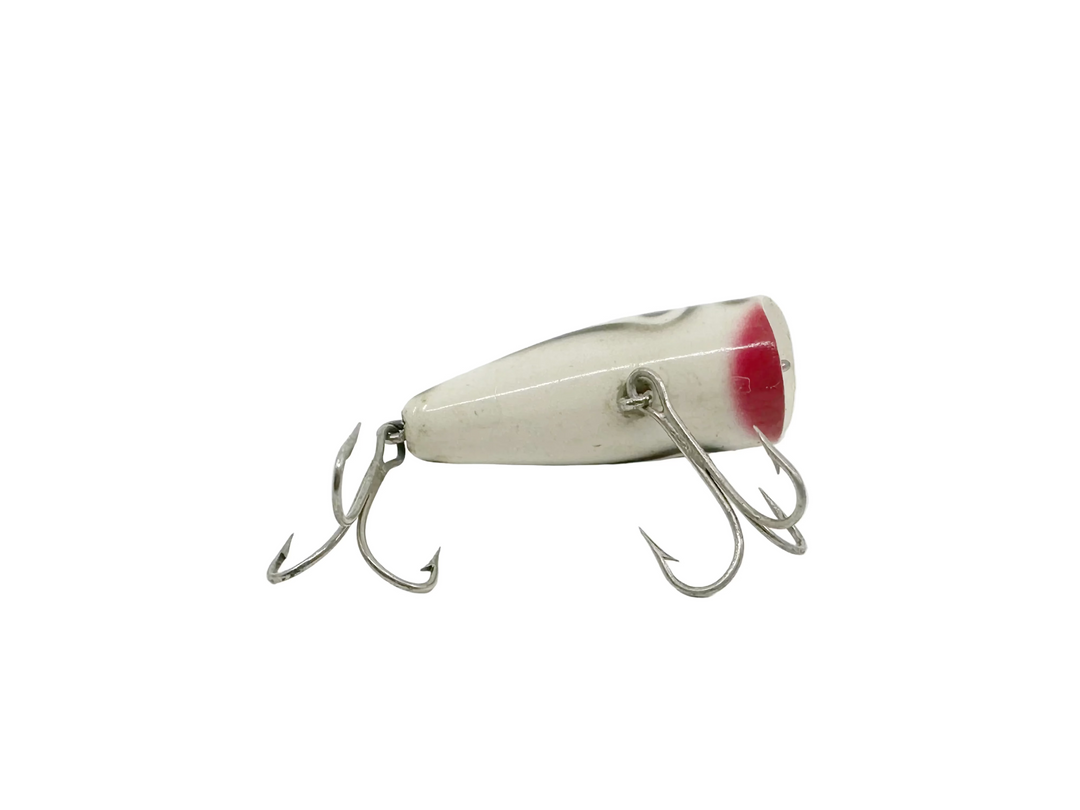 Kautzky Lazy Ike Chug Ike Lure WBS White/Black Spots Color-Smaller Size
