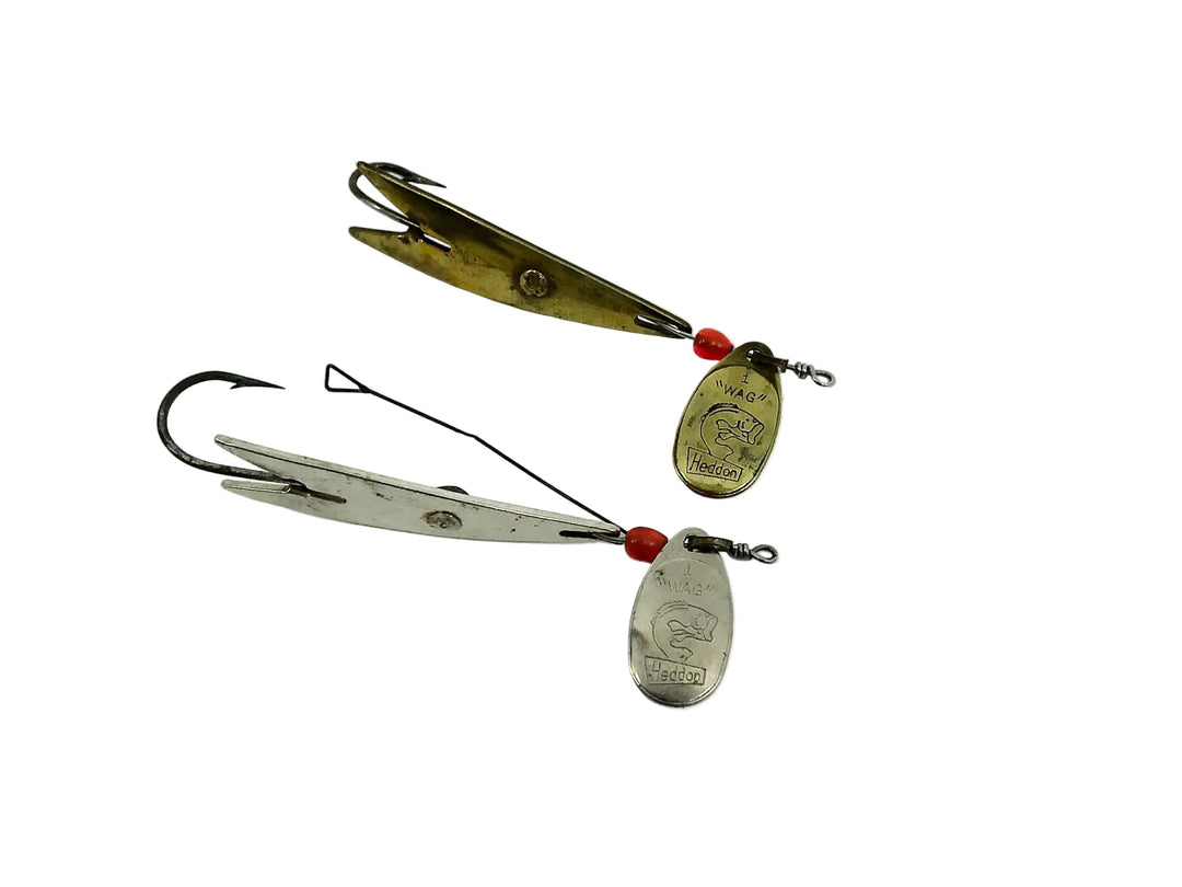 Heddon #1 Wag Weedless Spinner/Spoon Combo Pack