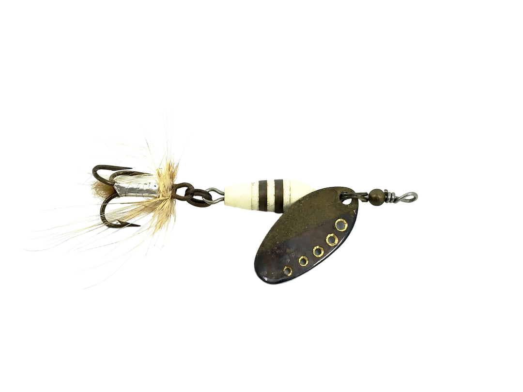 Sweden Toni Spinner 1/6oz, White/Brass Color