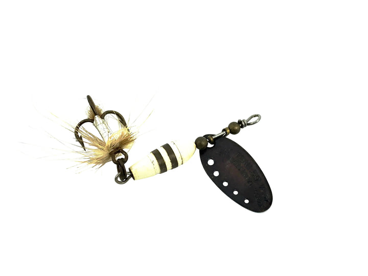 Sweden Toni Spinner 1/6oz, White/Brass Color