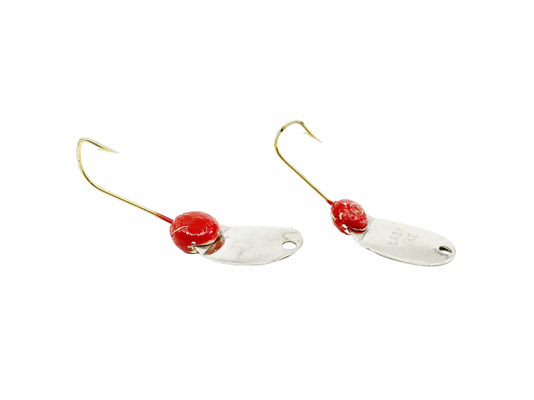 Lazy Ike Wigly Jig Ike 2 Sizes - Red Color