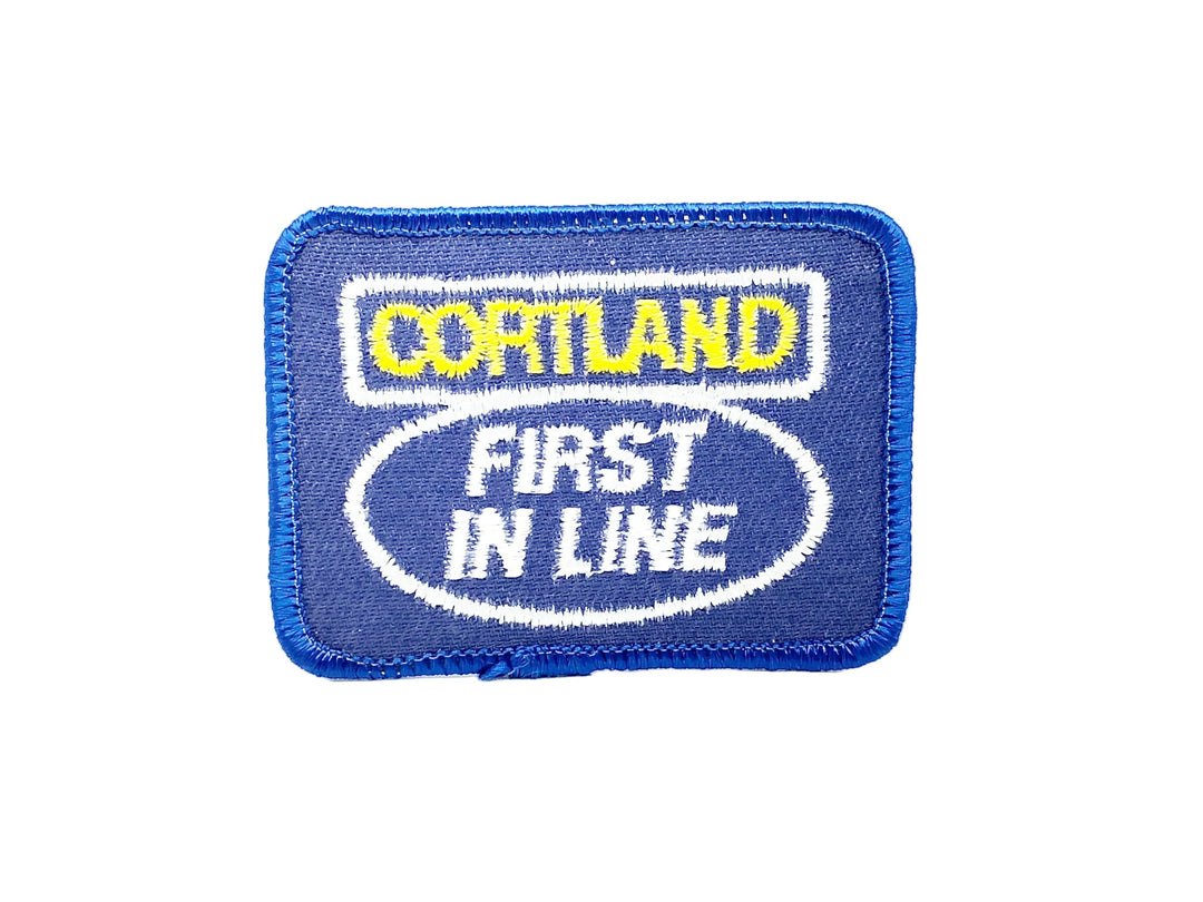 Cortland First in Line Patch