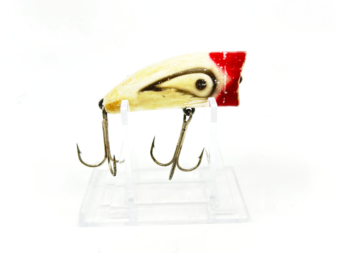 Kautzky Lazy Ike Chug Ike Lure Red White Color